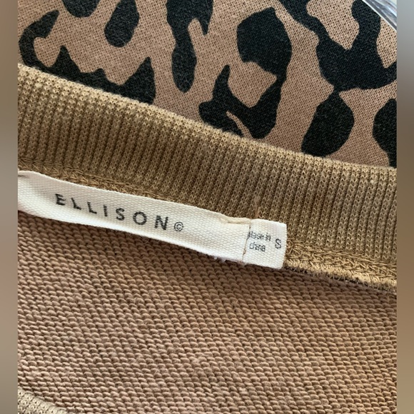 Ellison Cheetah Print Sack Dress - Size Small - Picture 4 of 5